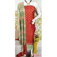 Bhagalpuri Katan Staple Silk Unstitched Suit Piece